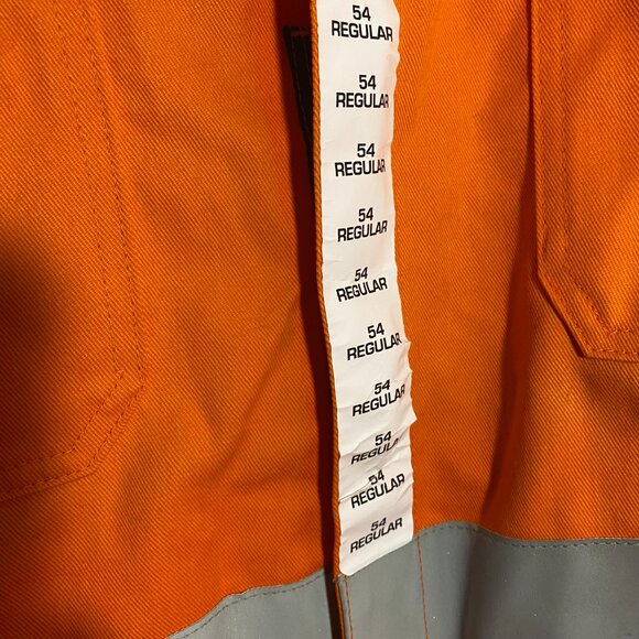 NWT CONDOR Orange Coveralls 54 Regular Fire Resistant WC2FROR ATPV 12.7 - Picture 4 of 13